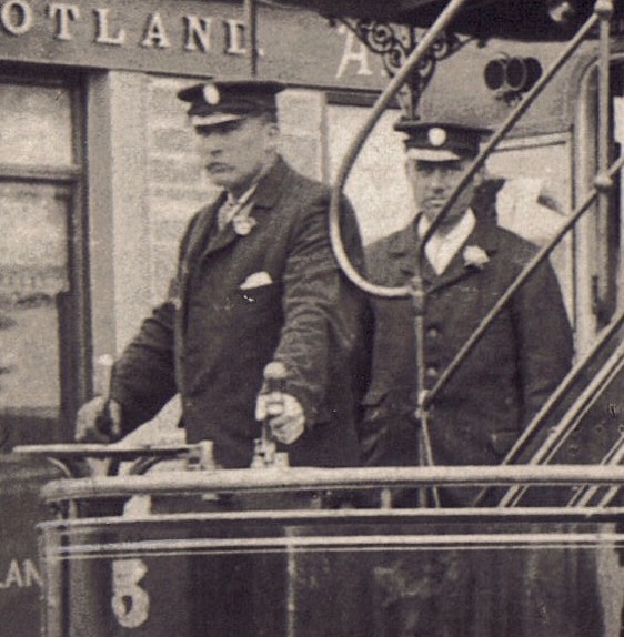 Dundee, Broughty Ferry & District Tramway tram driver
